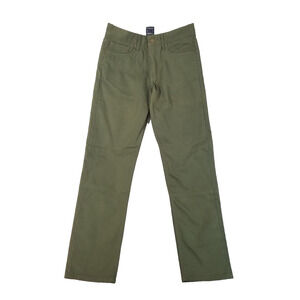 Goodale Jeans men's 30 x 32 tailored Slim green denim pants NYC retro